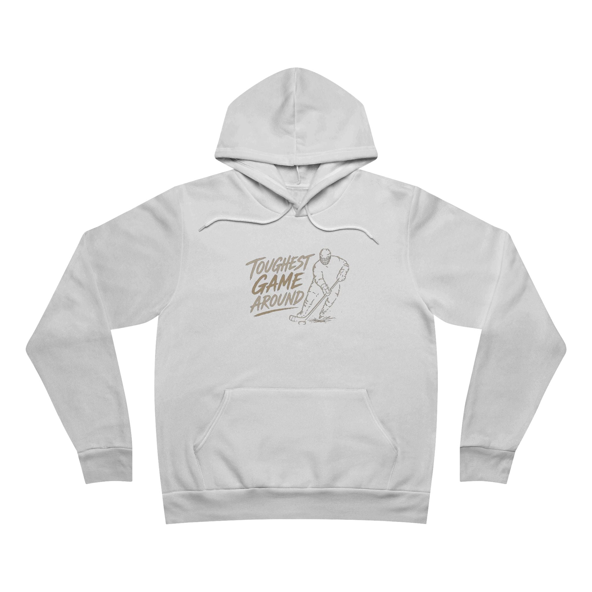 Toughest Game Around Hockey Hoodie | Vintage Hockey Sweatshirt Adult