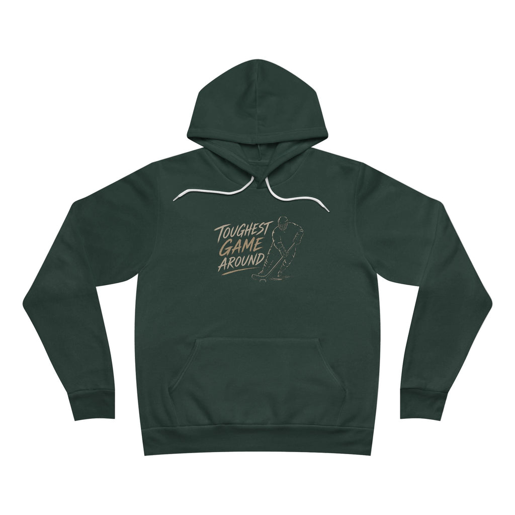 Toughest Game Around Hockey Hoodie | Vintage Hockey Sweatshirt Adult
