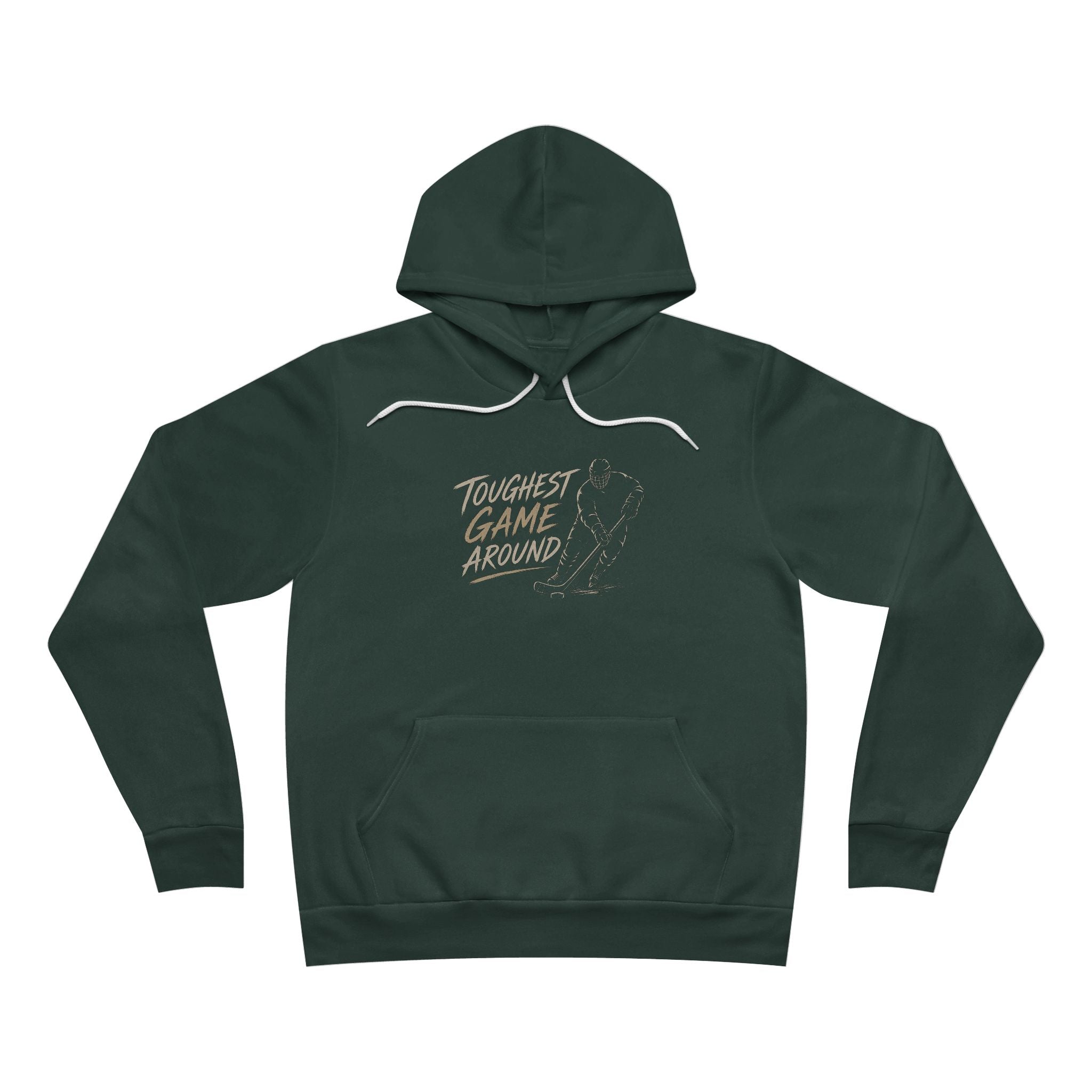 Toughest Game Around Hockey Hoodie | Vintage Hockey Sweatshirt Adult
