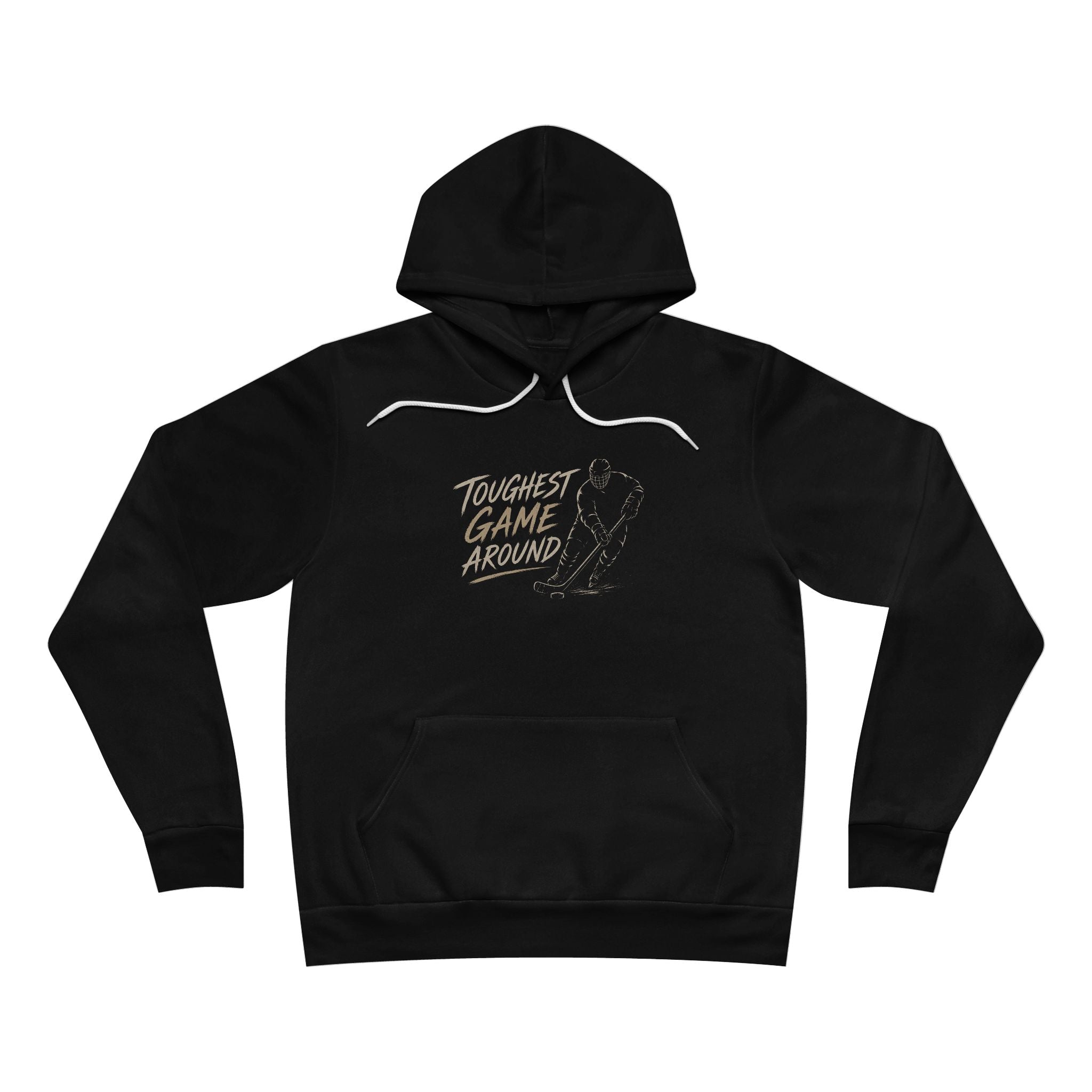 Toughest Game Around Hockey Hoodie | Vintage Hockey Sweatshirt Adult