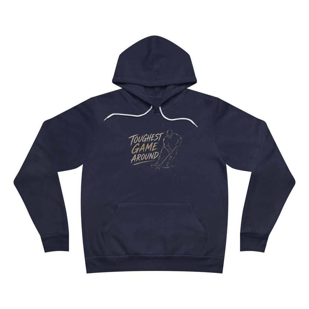 Toughest Game Around Hockey Hoodie | Vintage Hockey Sweatshirt Adult