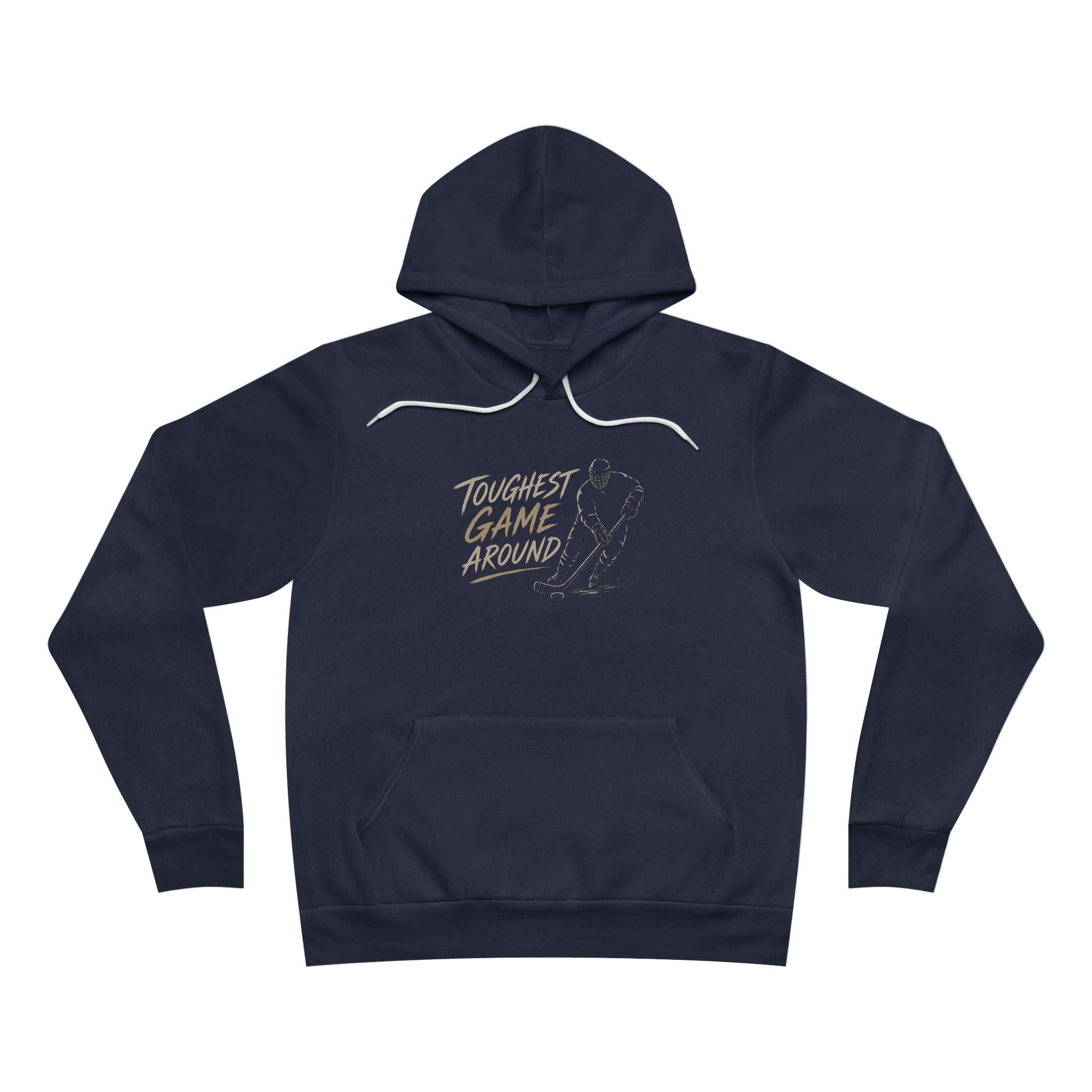 Toughest Game Around Hockey Hoodie | Vintage Hockey Sweatshirt Adult