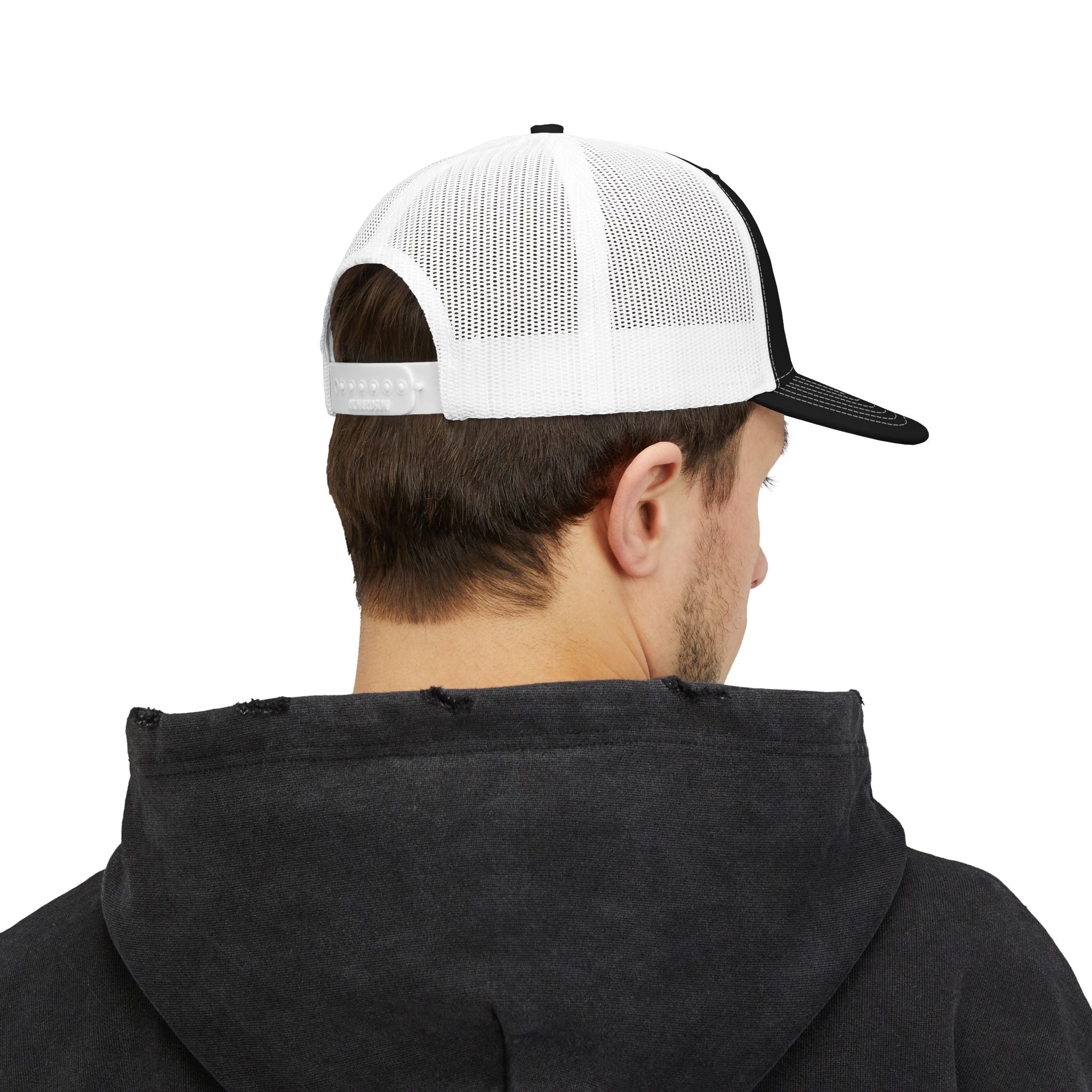 Chicken Tendie League Patch Trucker Cap — Embroidered Hockey Snapback Hat