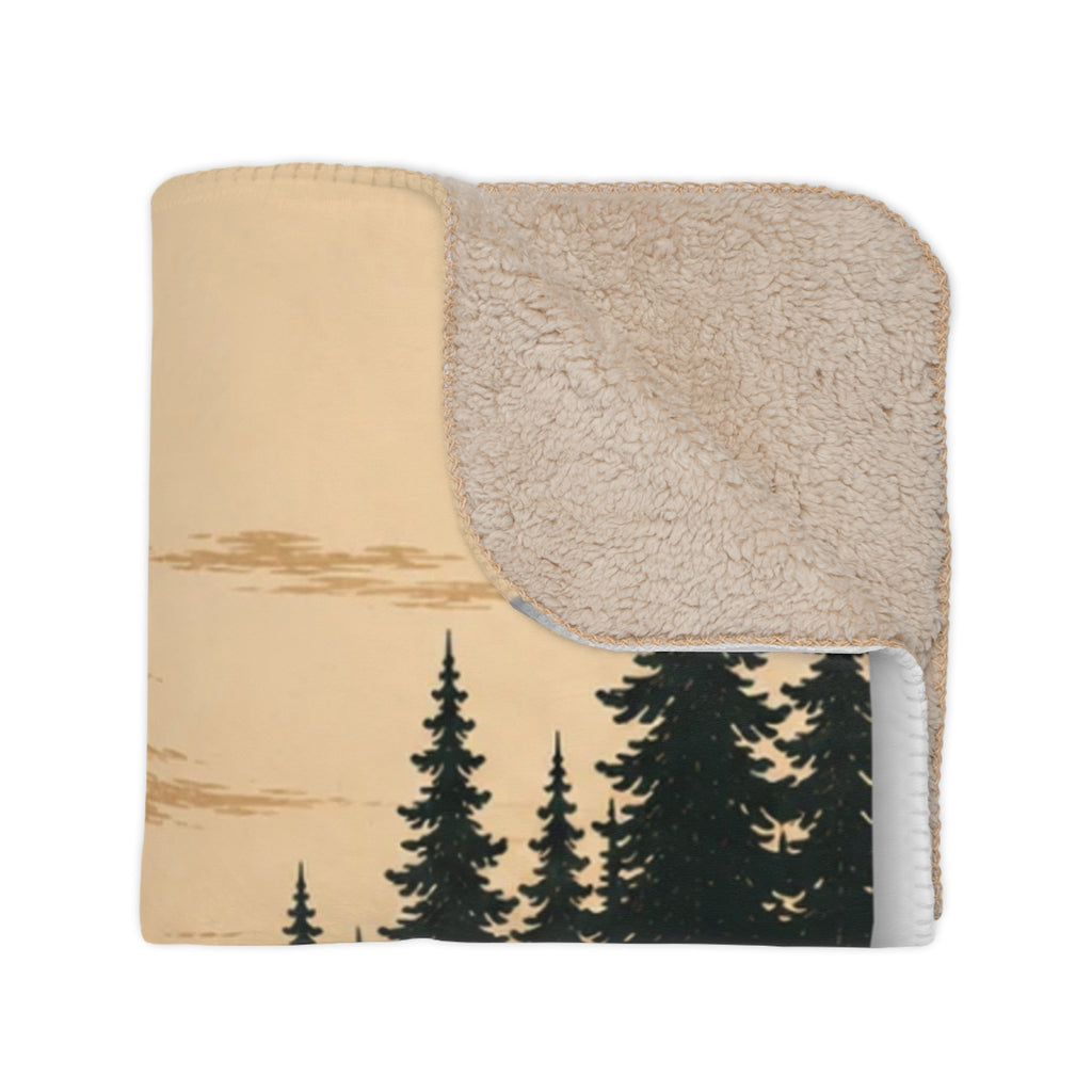 Puck & Pine Co. Sunset Paddle Sherpa Blanket