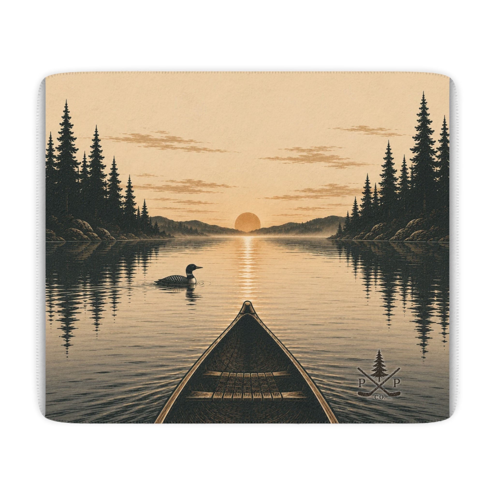 Puck & Pine Co. Sunset Paddle Sherpa Blanket