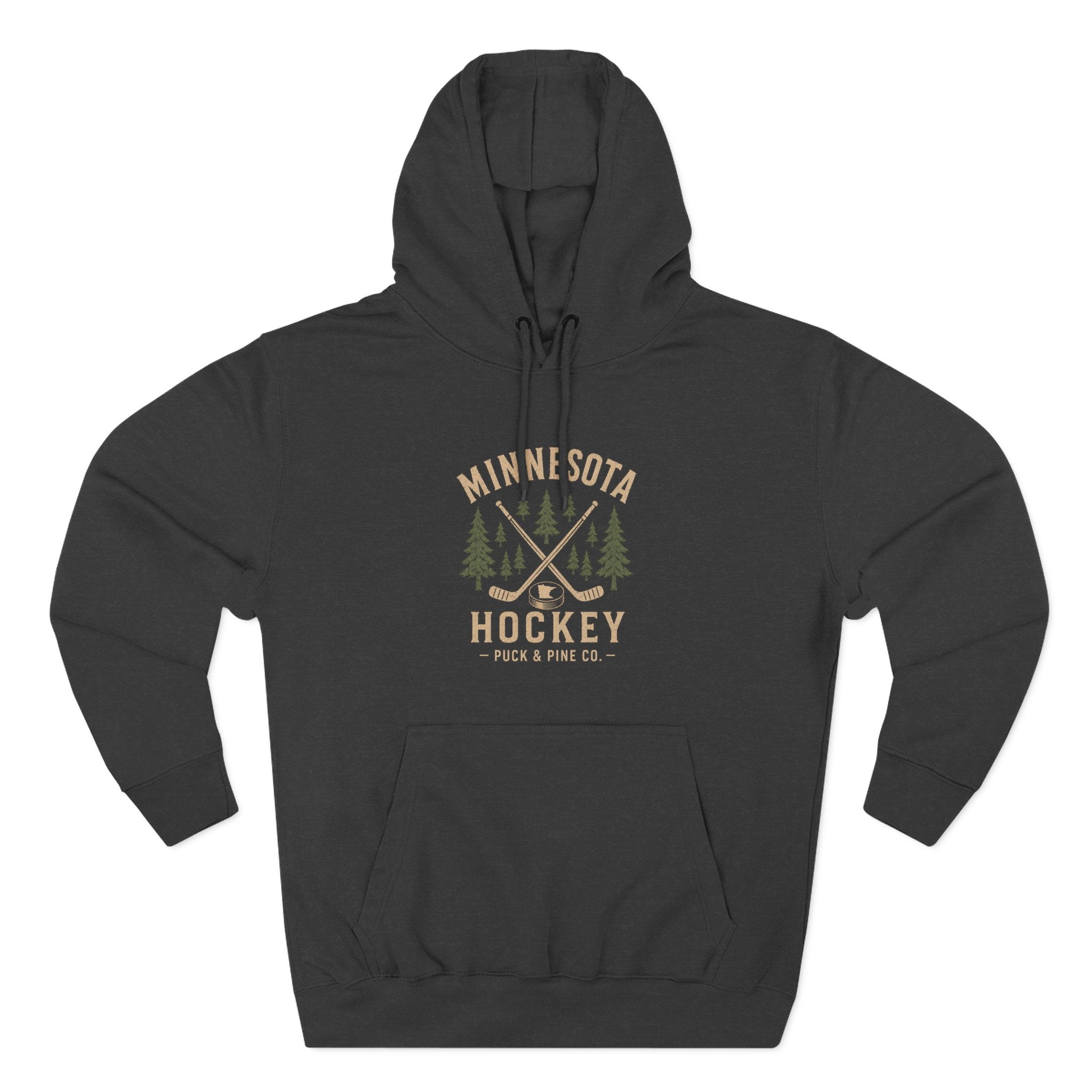 Minnesota Hockey Hoodie | Puck & Pine Co. Adult Unisex